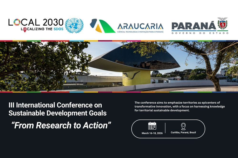 Curitiba será sede do III Fórum Internacional dos Objetivos de Desenvolvimento Sustentável