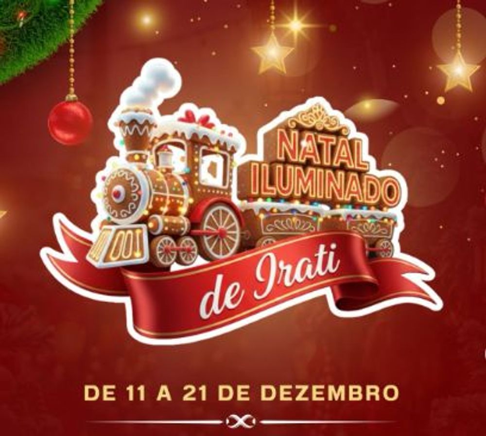 Natal Iluminado de Irati segue com programação gratuita até o dia 21